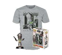Set Figura Pop & Tee Star Wars Ig-11 Con The Bambino Esclusiva Funko