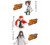 SET FIGURE BANDAI SHAMAN KING YO ASAKURA ANNA KYOYAMA HAO