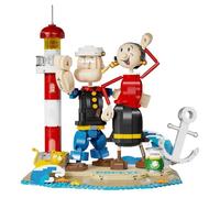 Set figurina da costruzione Fantasy Popeye & Olive Oyl (86401)
