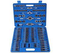Set Filettatura Set Filiere Maschi e Femmine Kit Maschio Filettatura 110 PCS Set di Maschi e Filiere, Filiera per Filettatura in Acciaio ad Alta velocità, Inserti per Fare Filettature Maschi e Femmine