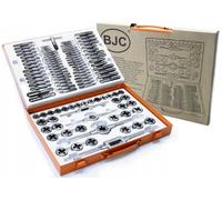 Set filiera maschi 110 pezzi in acciaio ripara filettatura kit valigetta M2-M18