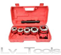 SET FILIERA PER TUBI IDRAULICI 5pz