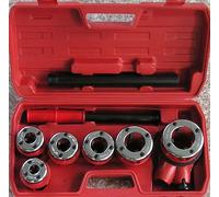 SET FILIERE FILIERA PER TUBI COMPLETA 7 PZ tubi zincati innocenti