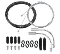 Set Filo Freno Bicicletta,Pezzi Universale Cavo Freno Biciletta in Bici,Cavi Freno Bicicletta per Anteriore Posteriore,Guaina Freno Bici,per MTB Montagna e Bicicletta da Strad