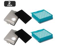 Set filtri aspirazione per Miele Boost CX1 Blizzard CX1 2 pezzi parte 11639240