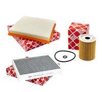Set Filtri Filtro Aria + Filtro Abitacolo Olio per Chevrolet Cruze 2.0 CDI