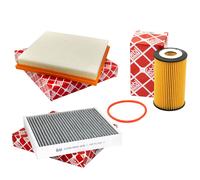 Set Filtri Filtro Aria + Filtro Abitacolo Olio per Opel Astra J Vauxhall 1.4