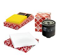 Set Filtri Filtro Aria + Filtro Abitacolo Olio per Skoda Fabia VW Polo 1.4