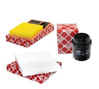 Set Filtri Filtro Aria + Filtro Abitacolo Olio per Skoda Roomster Fabia II