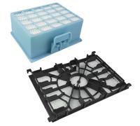 Set Filtri Hepa + Griglia Protezione Motore Adatto A per Bosch, BGL42130/01