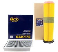 Set Filtri Ispezione SCT Aria + Abitacolo per Mercedes 211