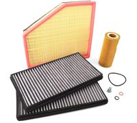 Set Filtri Kit Diagnosi Auto per BMW 5er E60 E61 F10 520d 163/177 Cv