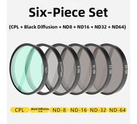 Set filtri ND per DJI OsmoAction 6 con UV CPL ND8 ND16 ND32 ND64 per Vlogger