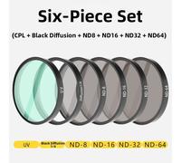 Set filtri ND per DJI OsmoAction 6 con UV CPL ND8 ND16 ND32 ND64 per Vlogger