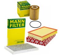 Set Filtri Olio, Aria E Abitacolo Febi Bilstein Per Mercedes Sprinter 5-T