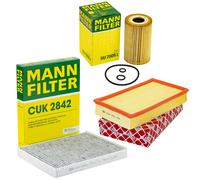 Set Filtri Olio Febi Bilstein + Aria + Abitacolo Per VW Transporter V Multivan