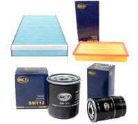 Set Filtri SCT Carburante- Olio Aria Ambienti Interni per Citroen Jumpy Van 2.0