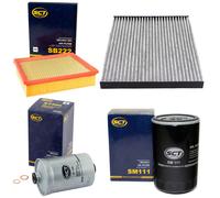Set Filtri SCT Carburante- Olio Aria Ambienti Interni per VW Passat Variant 2.0