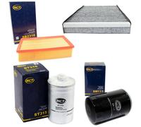 Set Filtri SCT Olio e Carburante Aria Ambienti Interni per Audi A6 Avant 2.0 4A2