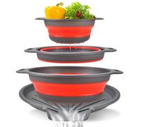 Set filtro acqua da cucina pieghevole in silicone adatto