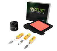 Set Filtro Aria Olio Candele Manutenzione per Yamaha MT-09 MT9 Rn MT09 2013-20