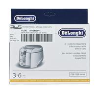 Set Filtro Compatibile Con Delonghi F28-9 3xkohlefilter 6xpapierfilter