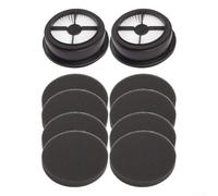 Set filtro e schiuma per aspirapolvere Dirt Devil F44, sostituisce il codice articolo 304019001, struttura in plastica con strati di cotone lavabili