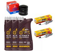 Set Filtro Olio 3L Ispezione per Honda Cmx 500 PC56 CL 500 2017-2025 Candele