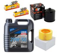 Set Filtro Olio 4L Manutenzione Aria Candela per BMW R 1150 Rs 850 1100 92-05