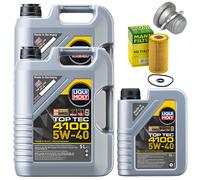 Set Filtro Olio 5W-40 LIQUI MOLY 11 Liter + Vite per Mercedes Sprinter