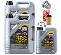 Set Filtro Olio 5W-40 LIQUI MOLY 11 Liter + Vite per Mercedes Sprinter