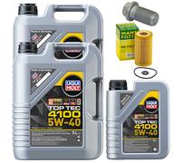 Set Filtro Olio 5W-40 LIQUI MOLY 11 Liter + Vite per Mercedes Sprinter