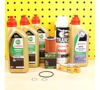 Set Filtro Olio NGK Trasmissione Diff.öl Castrol 10W50 Per : Can-Am Commander