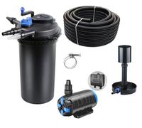 Set Filtro Per Teich Teichfilter CPF15000 AquaOne 32 Pompa Regolabile 30000l