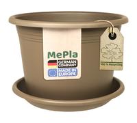 Set Fioriere 2 Pezzi Cylindro + Sottovasi Abbinati In Tutte Le Misure E Colori