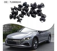 Set Fissaggio Interni Auto 50pz per Pannello Rifinitura T5 Spinta Rivetti e Ferm