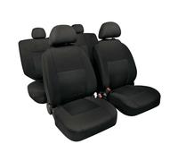 Set fodere coprisedili universali auto Linear nero