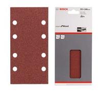 Set fogli abrasivi levigatrice 10 pz 93 x 187 mm G 80 2608605304