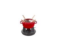 Set Fonduta Gourmet 16 cm Rosso in Ghisa