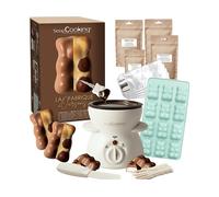 SET FONDUTA PER MICROONDE SCRAP COOKING Atelier Laboratorio Orsetti di Peluche