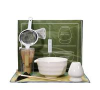 Set For La Preparazione Del Tè Matcha Da 4/7 Pezzi, Pennello For, Squisita Ciotola For Con Frusta, Sontuosi Utensili For Il Matcha Set(7pcs White)