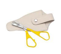 Set forbici per sopracciglia in acciaio inossidabile con pettine antigraffio per strumento rifinitura professionale per toelettatura Set per toelettatura da viaggio portatile