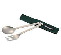Set forcella e cucchiaio in titanio Snow Peak SCT-002 JAPAN IMPORT