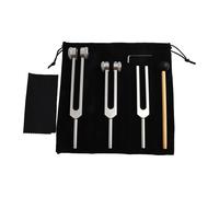 Set Forcelle Accordatrici Portatili per Meditazione Guarigione Suono con Frequen