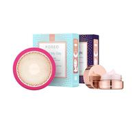 Set FOREO Hyper Hydra UFO 3 - Dispositivo maschera facciale + 14 maschere viso UFO + Maschera notte idratante (75 ml) - Luce rossa, termoterapia e crioterapia, massaggio T-Sonic - Skincare anti-age