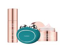 Set FOREO Total Facelift - Massaggiatore viso lifting con microcorrente FOREO BEAR 2 + Siero faccial SUPERCHARGED SERUM 2.0 (30 ml) + Crema viso idratante H PGA SUPERCHARGED (50 ml)