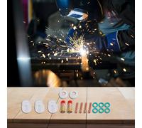 Set Forniture Torcia TIG Qualità Garantita con 17 Articoli Compatibile con Seri