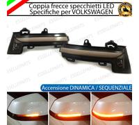 SET FRECCE SPECCHIETTI SPECCHI LED DINAMICHE PROGRESSIVE SCORREVOLE VW T-ROC