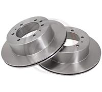 2x Disco freno ventilato 16022 A.B.S. per NISSAN PATROL III/2 Station Wagon
