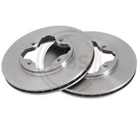 Kit dischi freno + Pastiglie Ant Abs per HONDA ACCORD IV